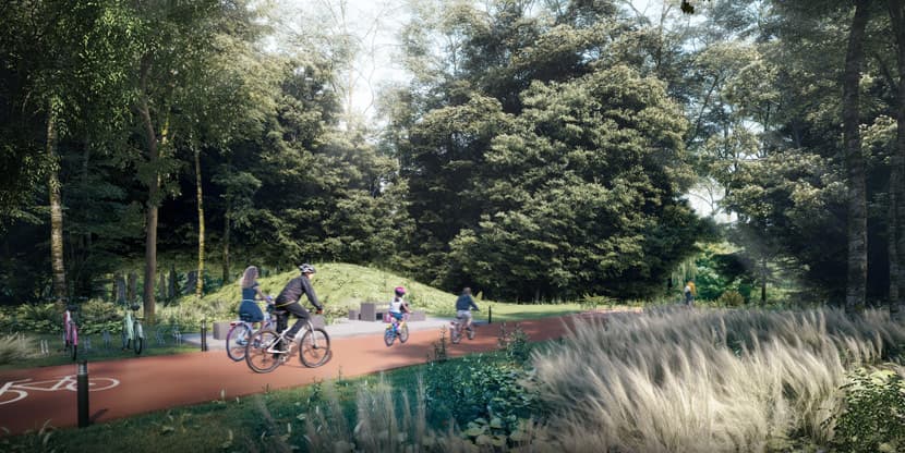 Cycling trails