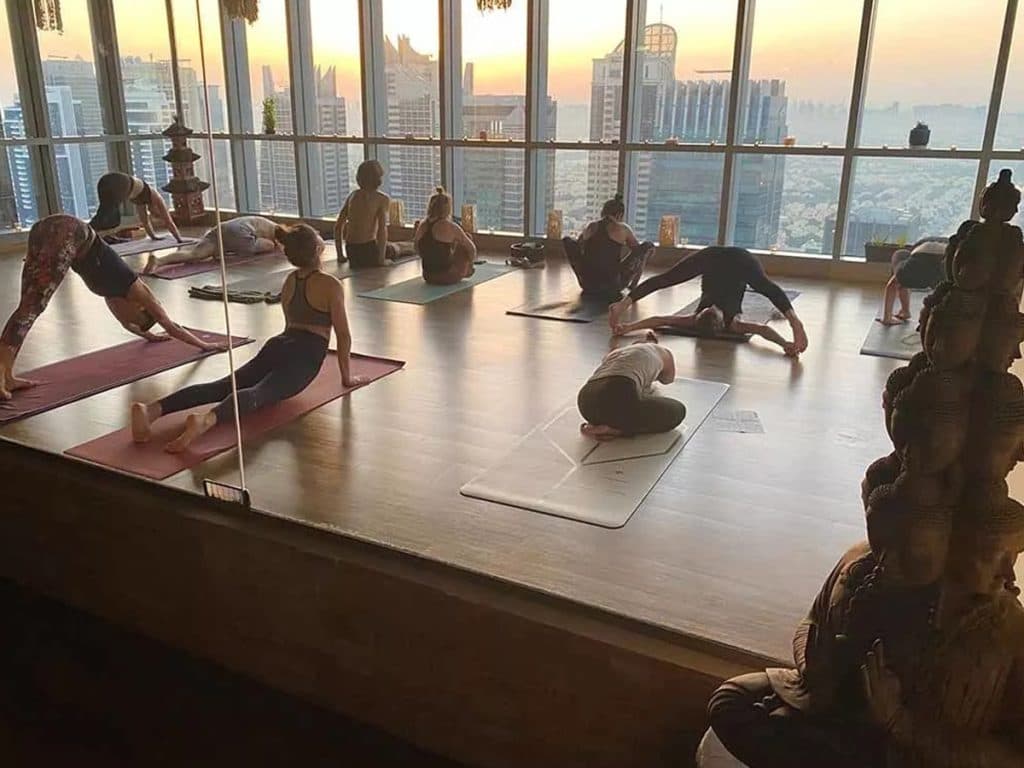 Yoga studio