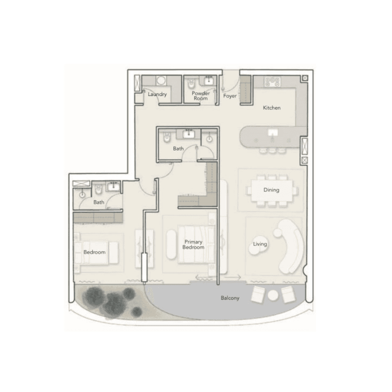 2 bedroom