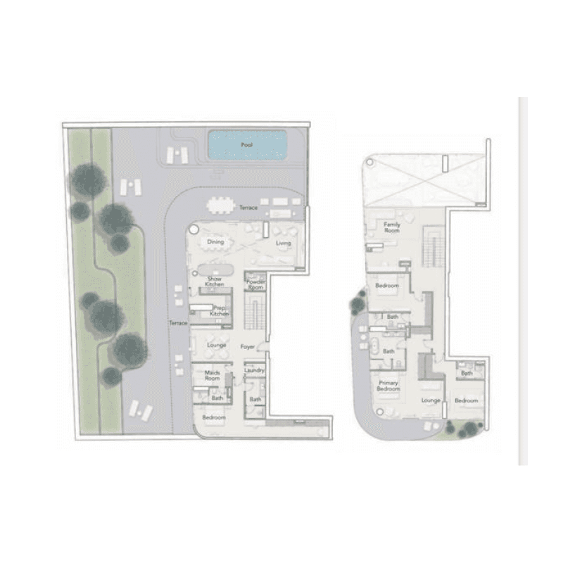 4 Bedroom Corner Duplex